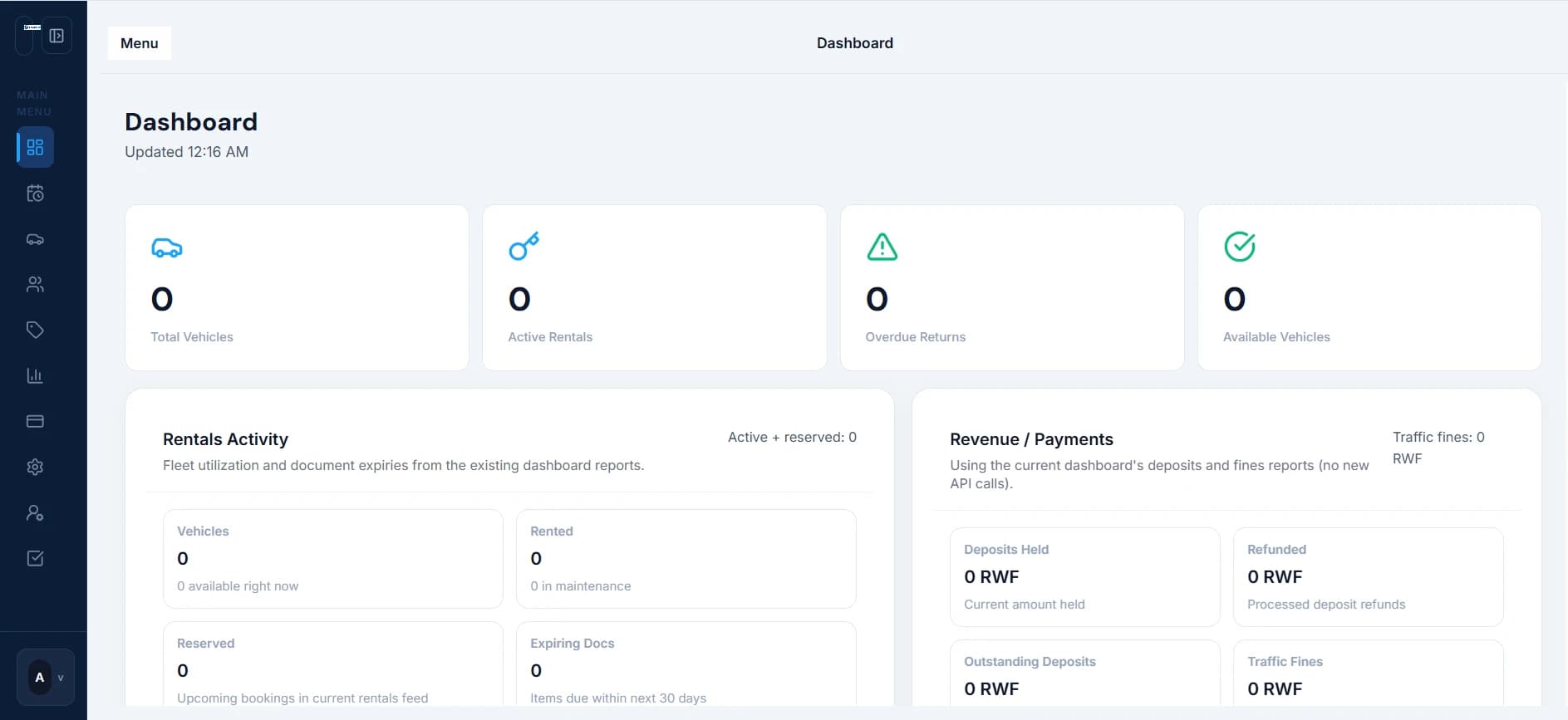 Dashboard